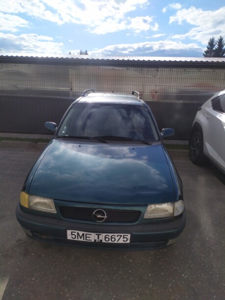 Opel Astra F · Рестайлинг, 1996 г.