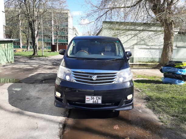 Toyota Alphard I · Рестайлинг, 2008 г.