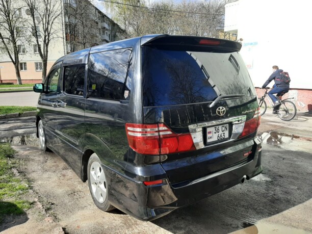 Toyota Alphard I · Рестайлинг, 2008 г.