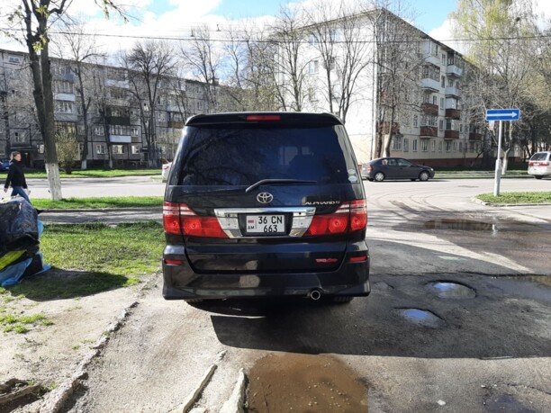 Toyota Alphard I · Рестайлинг, 2008 г.