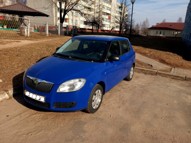 Skoda Fabia 5J · Рестайлинг, 2010 г.