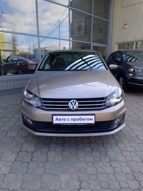 Volkswagen Polo Sedan I · Рестайлинг, 2015 г.