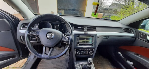 Skoda Superb II · Рестайлинг, 2014 г.