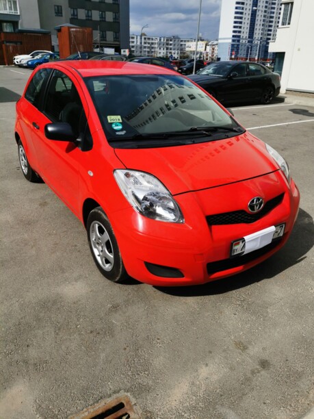Toyota Yaris II (XP9) · Рестайлинг, 2010 г.