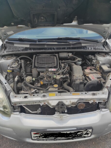 Toyota Yaris I (P1) · Рестайлинг, 2003 г.