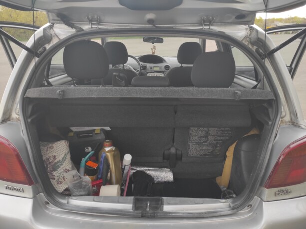 Toyota Yaris I (P1) · Рестайлинг, 2003 г.