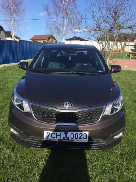 Kia Rio III · Рестайлинг, 2016 г.