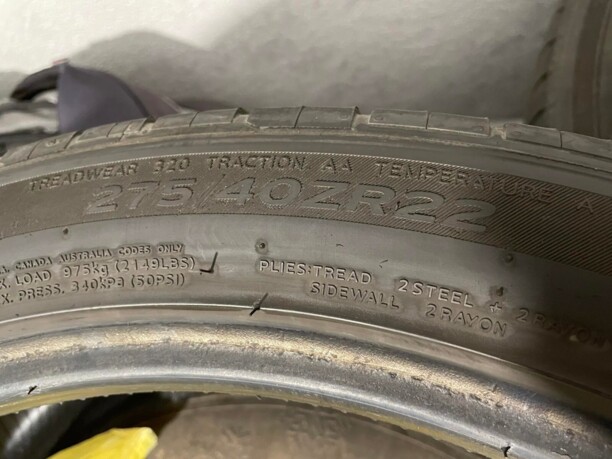 Легковые шины Hankook 275/40 R22 4 шт.