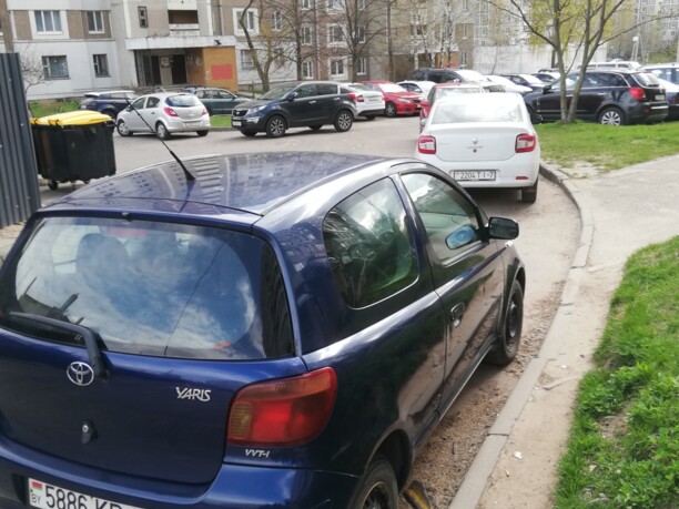 Toyota Yaris I (P1) · Рестайлинг, 2003 г.