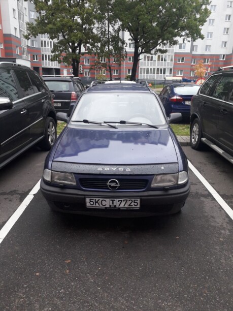 Opel Astra F · Рестайлинг, 1997 г.