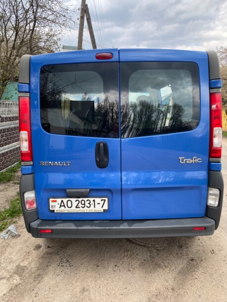 Renault Trafic II · Рестайлинг, 2012 г.