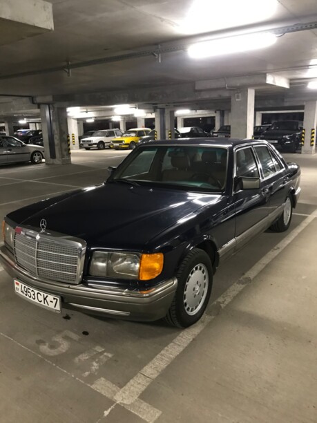 Mercedes-Benz S-Класс W126, C126, 1986 г.