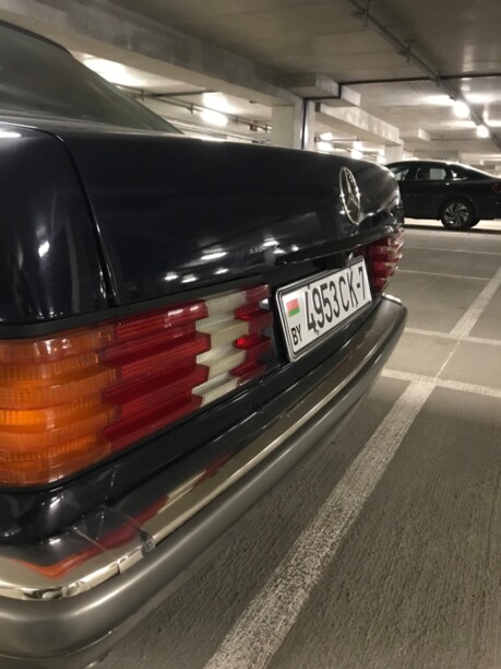 Mercedes-Benz S-Класс W126, C126, 1986 г.