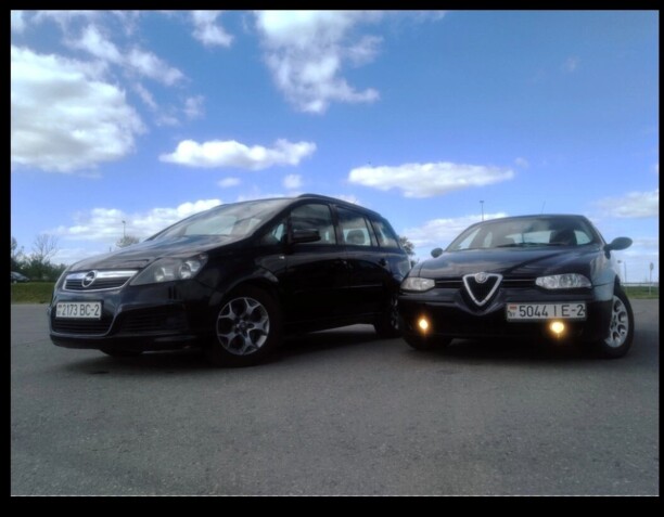 Opel Zafira B, 7 мест, 2005 г.