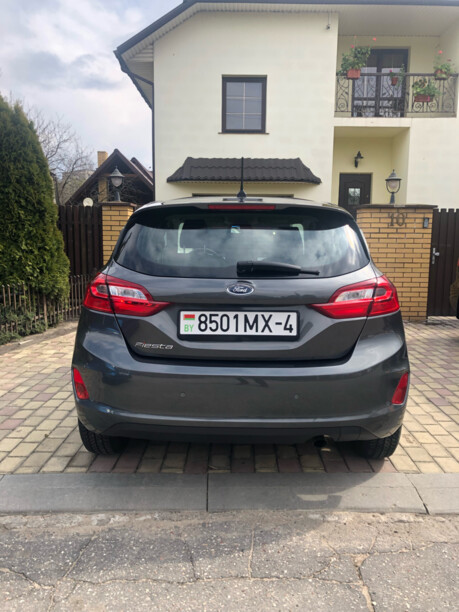 Ford Fiesta VII, 2018 г.