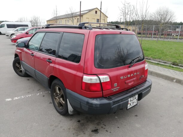 Subaru Forester I · Рестайлинг, 2000 г.