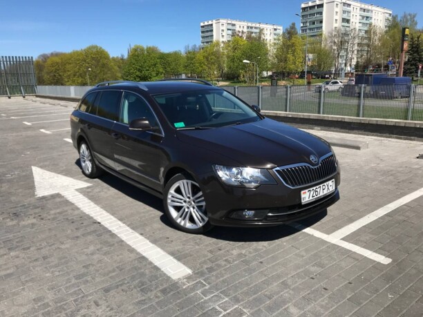 Skoda Superb II · Рестайлинг, 2013 г.
