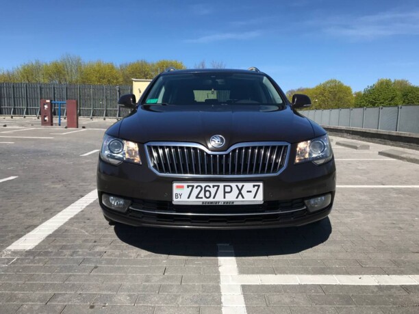 Skoda Superb II · Рестайлинг, 2013 г.