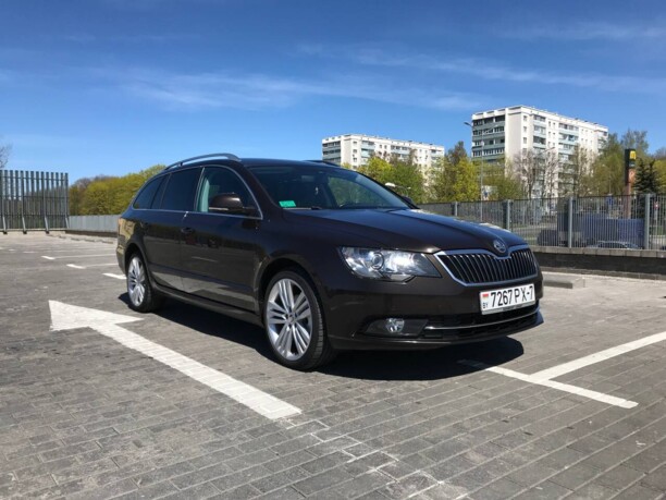 Skoda Superb II · Рестайлинг, 2013 г.