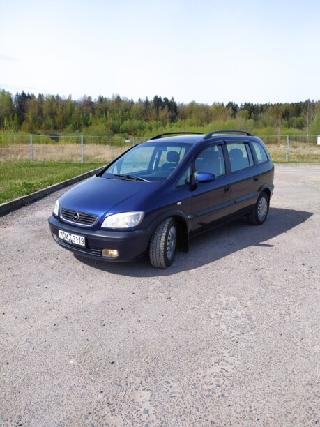 Opel Zafira A, 7 мест, 2001 г.