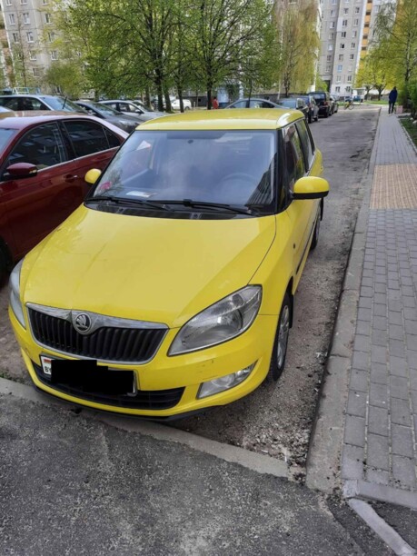Skoda Fabia 5J · Рестайлинг, 2013 г.