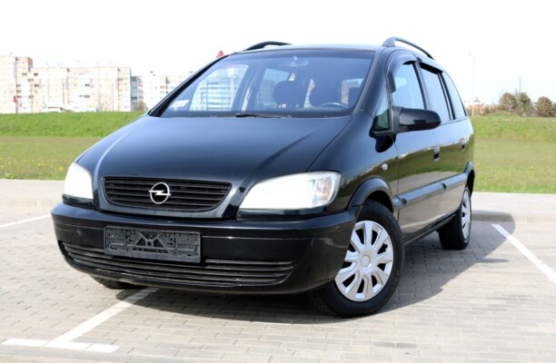 Opel Zafira A, 7 мест, 2002 г.