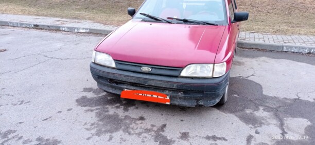 Ford Escort V · Рестайлинг, 1992 г.