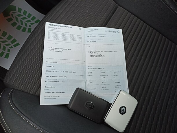 Renault Grand Scenic IV, 7 мест, 2017 г.