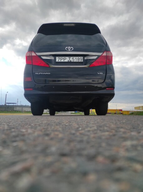 Toyota Alphard II · Рестайлинг, 2012 г.