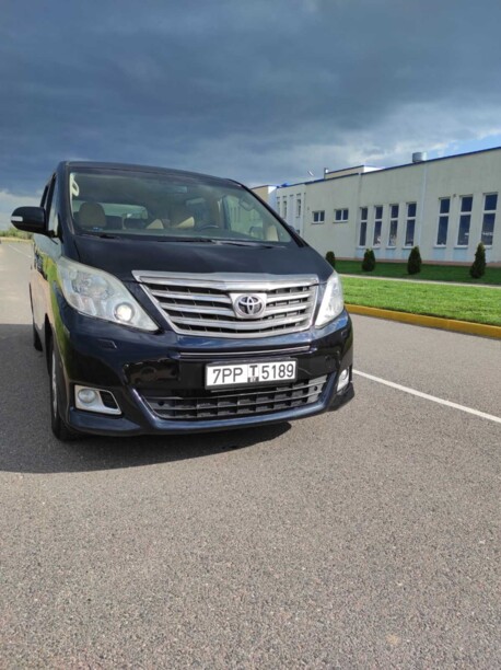 Toyota Alphard II · Рестайлинг, 2012 г.