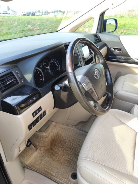 Toyota Alphard II · Рестайлинг, 2012 г.