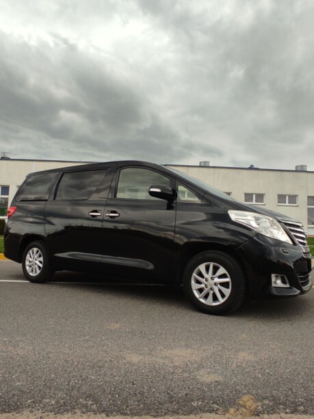 Toyota Alphard II · Рестайлинг, 2012 г.