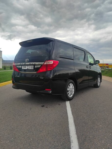 Toyota Alphard II · Рестайлинг, 2012 г.