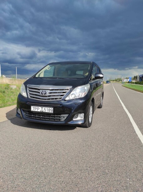 Toyota Alphard II · Рестайлинг, 2012 г.