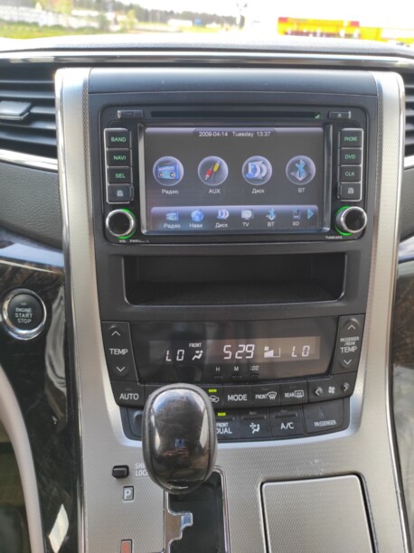 Toyota Alphard II · Рестайлинг, 2012 г.