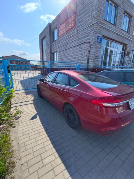 Ford Fusion USA II · Рестайлинг, 2016 г.