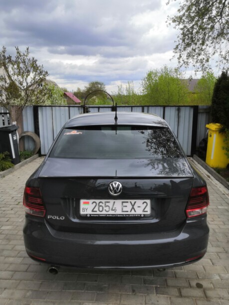 Volkswagen Polo Sedan I · Рестайлинг, 2015 г.