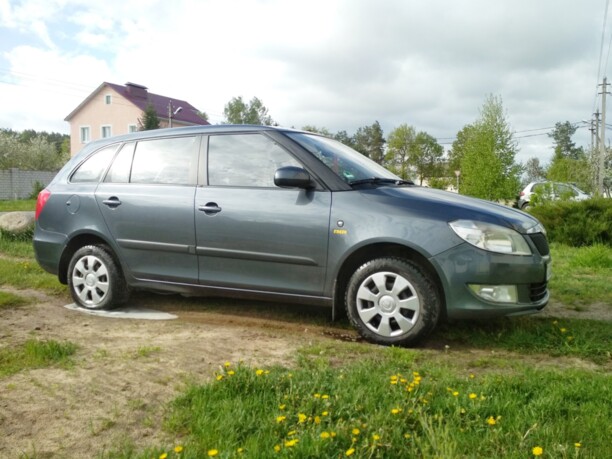 Skoda Fabia 5J · Рестайлинг, 2012 г.