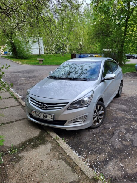 Hyundai Solaris I · Рестайлинг, 2015 г.