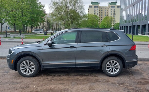 Volkswagen Tiguan II, 7 мест, 2018 г.