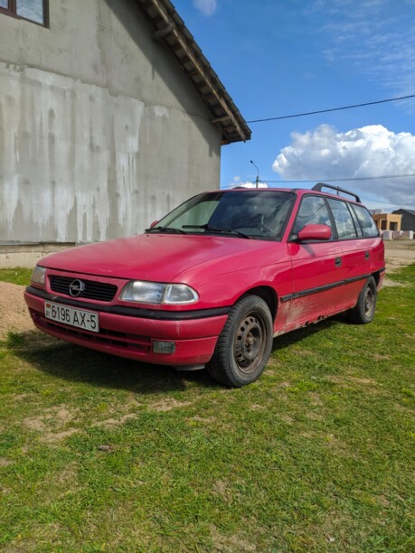 Opel Astra F · Рестайлинг, 1996 г.