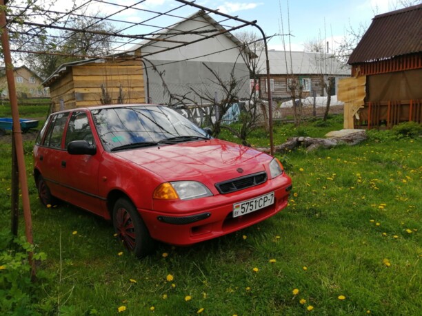 Suzuki Swift II · Рестайлинг, 1997 г.