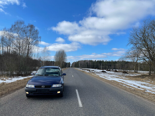 Opel Astra F · Рестайлинг, 1996 г.