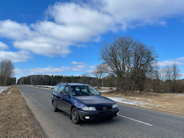 Opel Astra F · Рестайлинг, 1996 г.