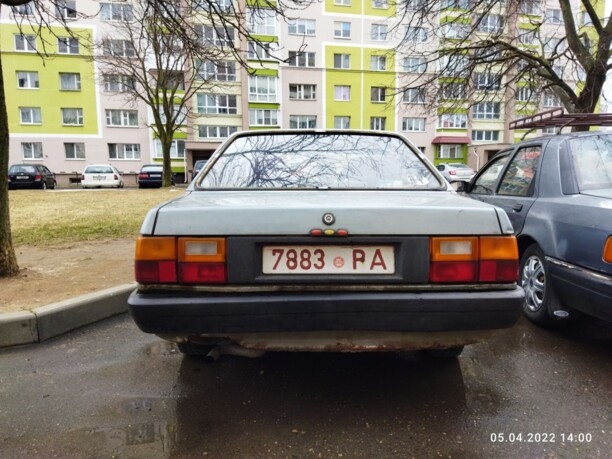 Audi 80 B2 · Рестайлинг, 1986 г.