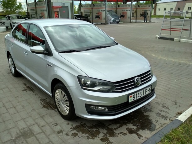 Volkswagen Polo Sedan I · Рестайлинг, 2017 г.