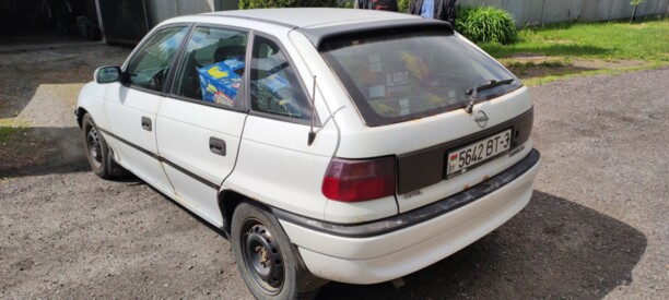 Opel Astra F · Рестайлинг, 1997 г.