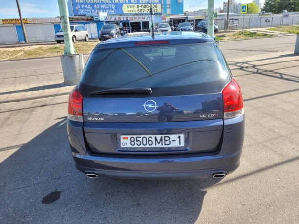 Opel Signum I · Рестайлинг, 2007 г.