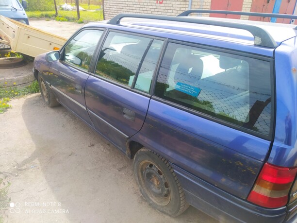 Opel Astra F · Рестайлинг, 1996 г.