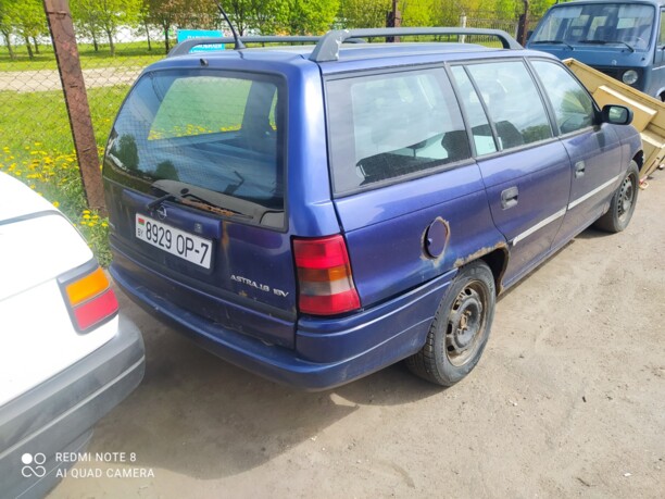 Opel Astra F · Рестайлинг, 1996 г.